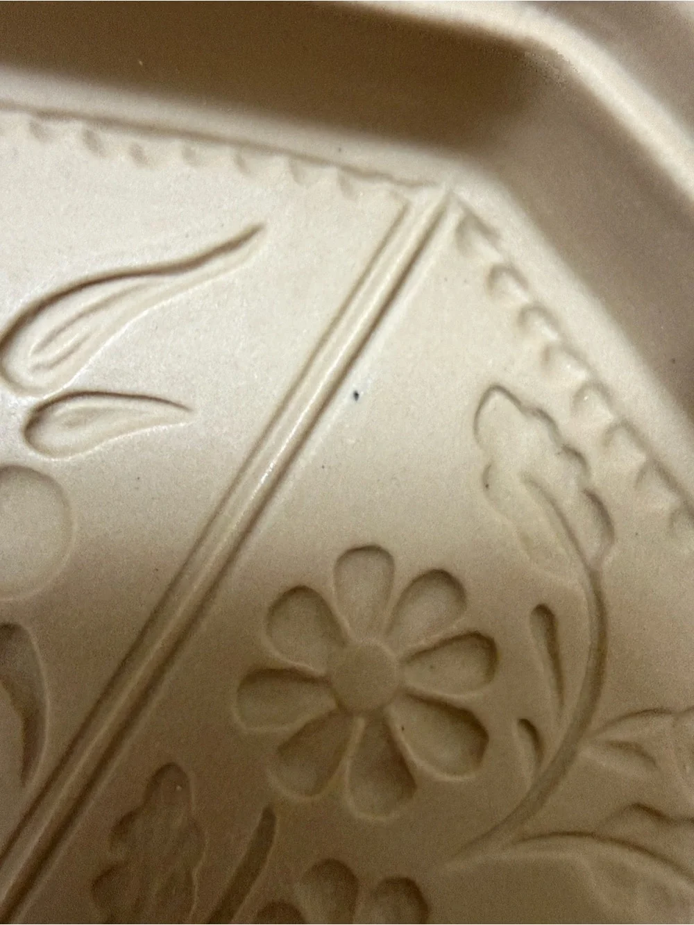 1988 Hill Design Brown Bag Cookie Art Wildflowers Shortbread Pan (Discontinued)